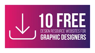 10 FREE WEBSITES FOR GRAPHIC DESIGNERS | Free Resources
