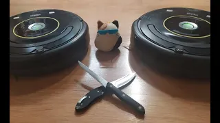 The First Roomba Battle (Keith v Greebus)