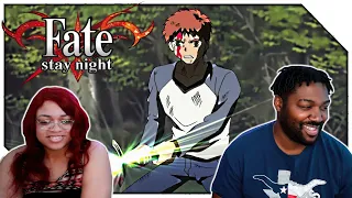 Shirou vs Berserker | Fate/Stay Night Episode 15 & 16 Reaction #react