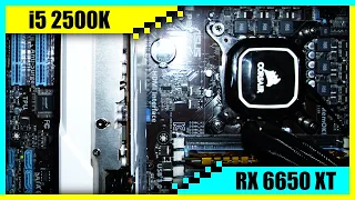 i5 2500K + RX 6650 XT Gaming PC in 2022 | Tested in 7 Games