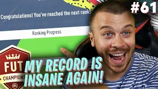 FIFA 20 MY TOP 100 DREAM in FUT CHAMPIONS is STILL ALIVE! YOU WON'T BELIEVE MY INSANE RECORD!