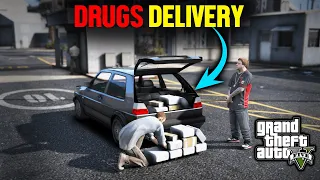JIMMY DELIVERING EXPENSIVE DRUGS TO GANG | GTA 5 MODS GAMEPLAY