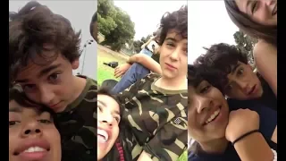 Jack Dylan Grazer and his girlfriend Ellie Hiyar Livestream