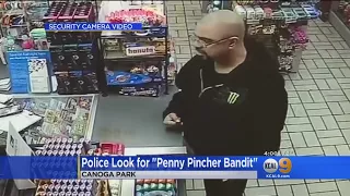 Officials Hope Public Can Help ID Penny-Pincher Bandit