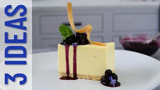 Dessert Plating for Beginners (Featuring a Blueberry Compote)