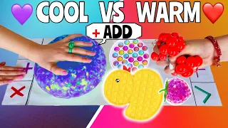 FIDGET TRADING - WARM ☀️🧡 VS COOL 🦋💜 *INTENSE*