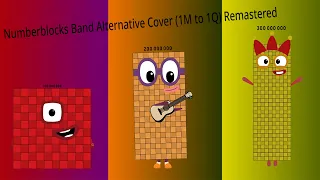 [OFFICIAL] Looking A Numberblocks Band Alternative Cover (1M-1Q) Remastered Remix-5 | Sounds great!