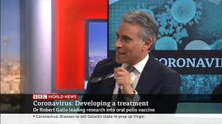 Dr. Robert Gallo on BBC World News’ Coronavirus Explained May 11, 2020