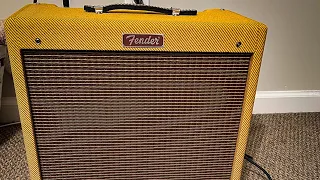 Fender Blues Jr with Eminence Speaker