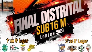 Final Distrital Sub16 Masc ABL-Basket Loures - Lobos Malveira vs CBQ