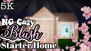 bloxburg: no-gamepass blush starter home | 5K 🌸