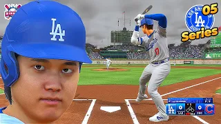 MLB The Show 24 Los Angeles Dodger vs Chicago Cubs - Shohei Ohtani - Gameplay PS5 HD