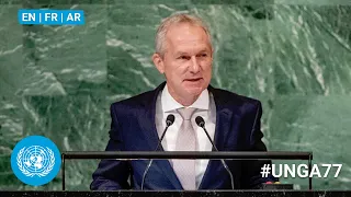 🇺🇳 (English/Français/العربية) General Assembly President - Addresses General Debate, 77th Session