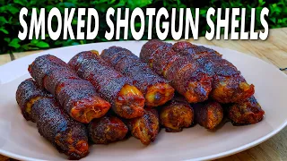 How To Make Smoked 'Shotgun Shells' From Start To Finish On The Weber Kettle