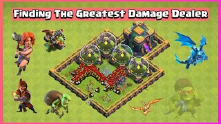 10 Juicy Storage Speedrun | Finding The Best Damage Dealer | Clash of Clans