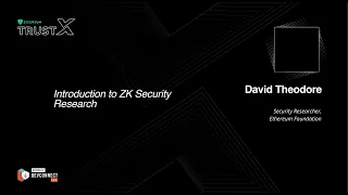 Introduction to ZK Security Research