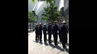 USCG HONOR GUARD SILENT DRILL TEAM  2016 NYC FLEET WEEK