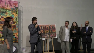 Презентація виставки картин "Геноцид українців. Голодомор" Сабатіно Шіа (Неаполь, Італія)