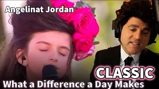 Musician Reaction : Angelina Jordan Reaction - What a Difference a Day Makes