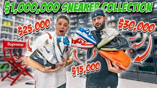 INSIDE A RARE $1,000,000 SNEAKER COLLECTION! *Exclusive Look at Qias Omar's INSANE Sneaker Room*