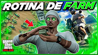 MINHA ROTINA ATUAL DE FARM SOLO (Como ganhar dinheiro no GTA Online)