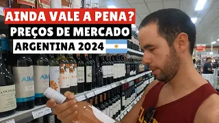 SUPERMERCADO EM PUERTO IGUAZU ARGENTINA COM PREÇOS: O QUE VALE A PENA? CONTINUA BARATO EM 2024?