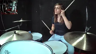 Reptilia - The Strokes - drum cover by Leire Colomo