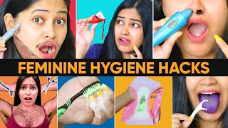 👙 12 Feminine Hygine Hacks Every Girl should Know🤫ये बाते कोई नहीं बताता पर हर लड़की का जानना ज़रूरी