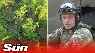 Ukrainian dead bodies boobytrapped with Russian mines can kill on the frontline