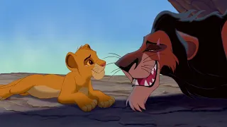 Король лев (The Lion King). Озвучка Живова. Шрам и Симба. "Это наш маленький секрет"