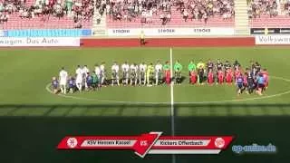 KSV Hessen Kassel - Kickers Offenbach: Tore und Höhepunkte