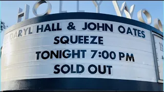 (Our First Hall & Oates Concert 10/1/21) Hall & Oates and Squeeze (Live At The Hollywood Bowl)