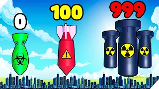 ЭВОЛЮЦИЯ МОЩНОЙ БОМБЫ В ИГРЕ! МАКСИМАЛЬНЫЙ УРОВЕНЬ! Bomb Up!