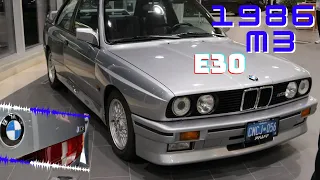 MOST DESIRED 1986 BMW M3 E30 FIRST GEN