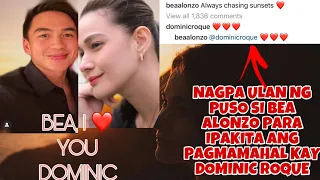 AYUN OH!NAGPAHAYAG NARIN SI BEA ALONZO NG PAGMAMAHAL NIYA KAY DOMINIC ROQUE