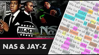 Nas ft. Jay-Z - Black Republican - Lyrics, Rhymes Highlighted (415)