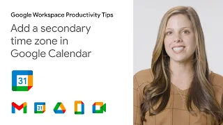 Add a secondary time zone in Google Calendar