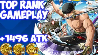 Attacker Terbaik 🔥🔥 Zoro Onigashima Level 100 Bantai Extreme Law & Kid - One Piece Bounty Rush