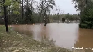 Choctawhatchee River Flooding Dec. 31, 2015