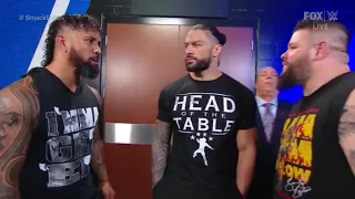 WWE Smackdown 11/27/20 Roman Reigns, Jey Uso & Kevin Owens Full Backstage Segment