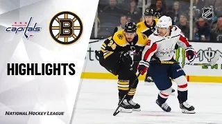 Бостон - Вашингтон / NHL Highlights | Capitals @ Bruins 11/16/19