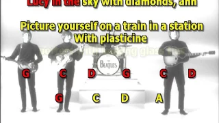 Lucy In The Sky With Diamonds the Beatles Mizo Vocals lyrics chords cover