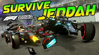 SURVIVE JEDDAH - F1 2021 Extreme Hardcore Damage Game Mod