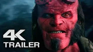 HELLBOY Trailer (4K ULTRA HD) 2019 - David Harbour Superhero Movie