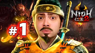 alanzoka jogando Nioh 2 - Parte 1