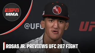 Raul Rosas Jr. says Christian Rodriguez is 'nowhere near my level' ahead of UFC 287 😯 | ESPN MMA