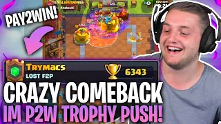 😱🤩 ICH wollte SCHON RAGE QUITTEN und DANN DAS?! | Unglaublicher Trophy Push auf dem P2W Account!