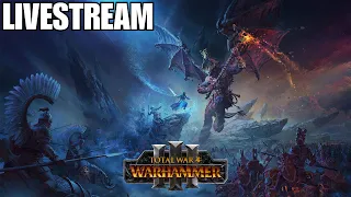 🔴Live - Total War: Warhammer 3 - Which Vampire Lord Will Win?