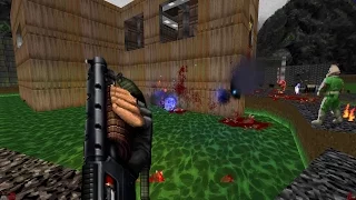 Doom - Mr John Romero's E1M8 with Project Brutality v2.1 on Painkiller difficulty