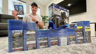 MINHA COLEÇÃO DE JOGOS DE PLAYSTATION 4 - Brancoala Games PS4